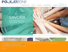 Tablet Screenshot of powerfone.it